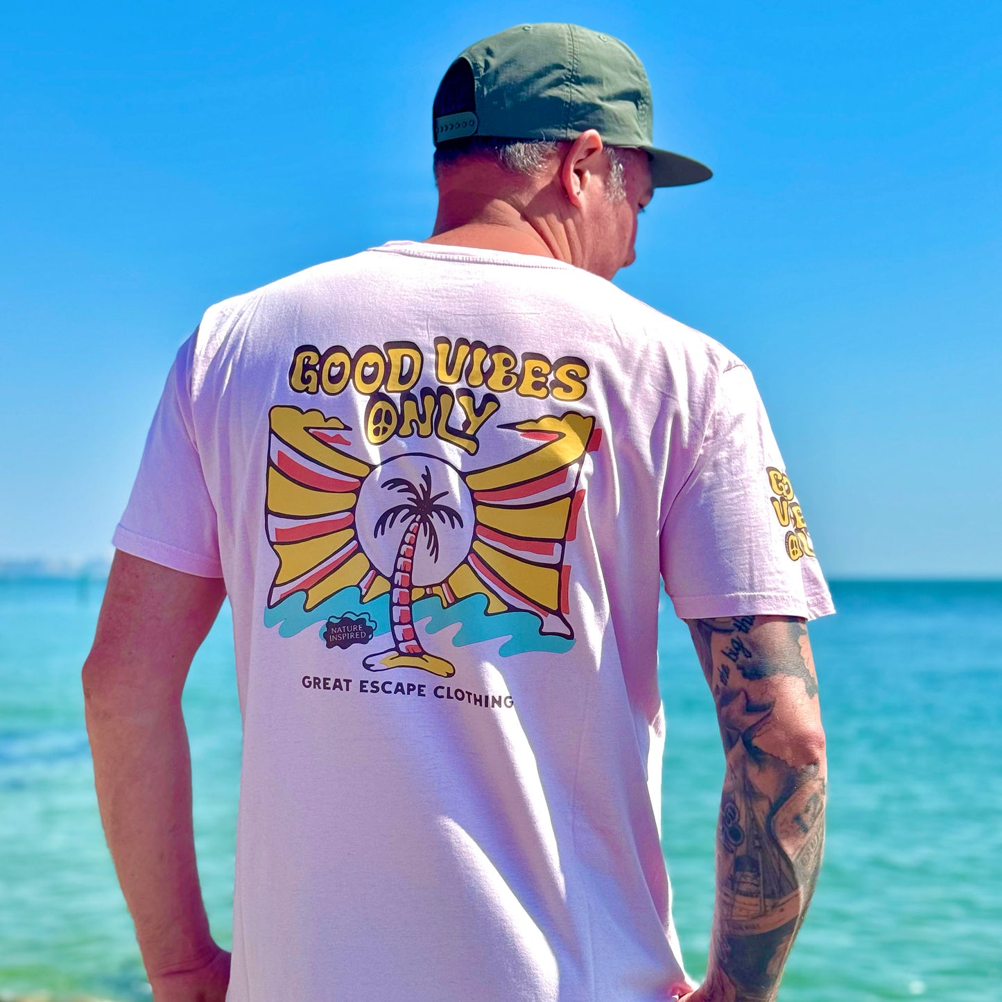Organic Good Vibes Only T-Shirt