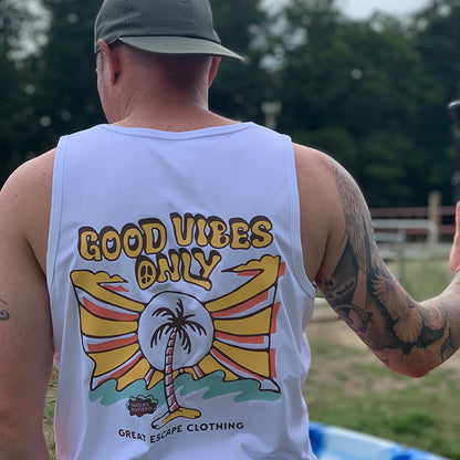 Organic Good Vibes Only Vest Top
