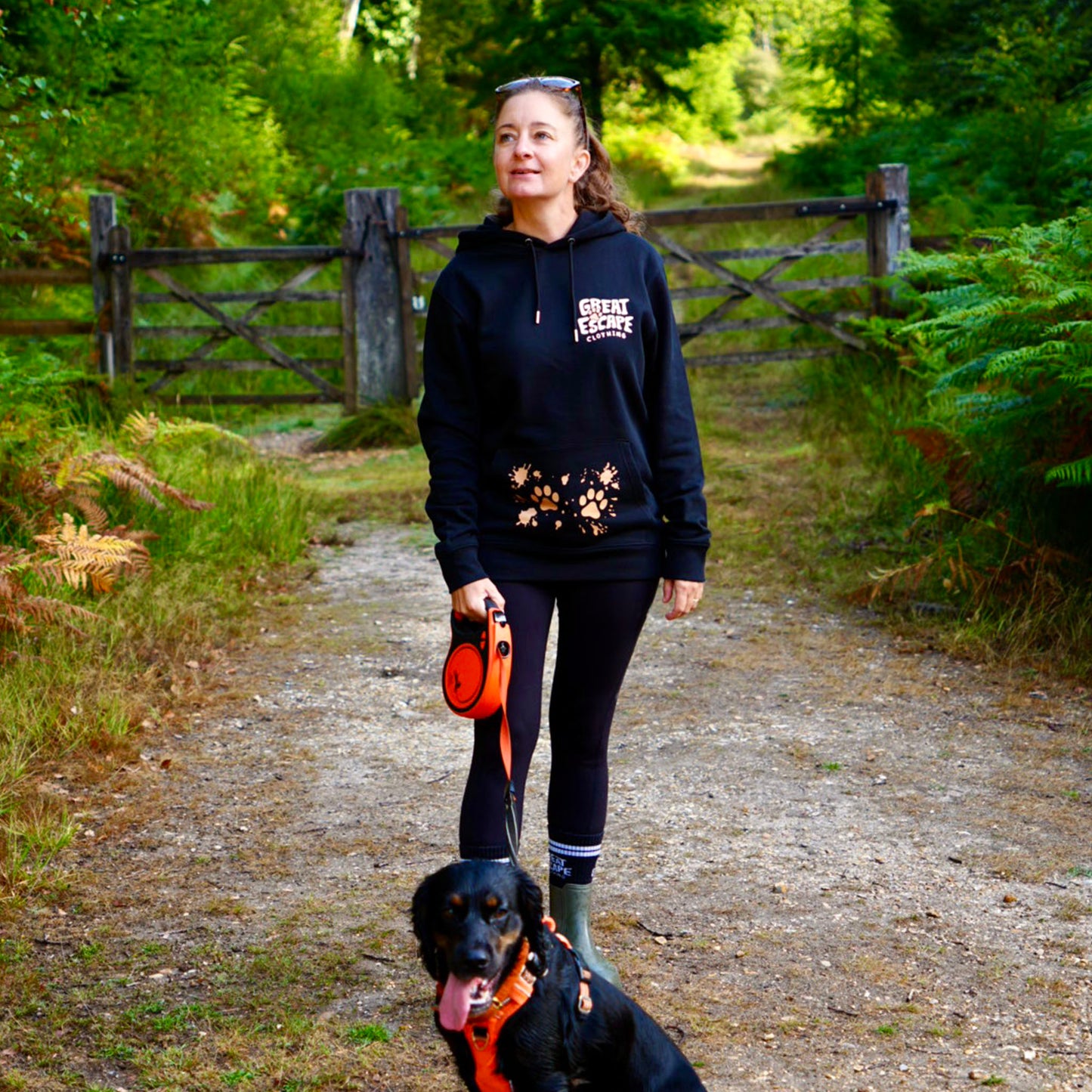 Organic JUST ADD MUDDY PAWS Hoodie