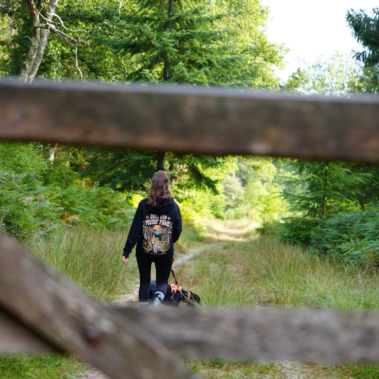 Organic JUST ADD MUDDY PAWS Hoodie