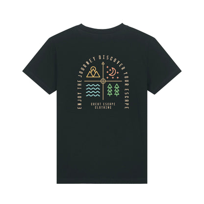 Kids Organic Enjoy The Journey Discover Your ESCAPE T-Shirt