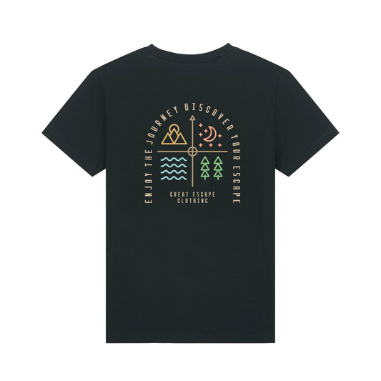 Kids Organic Enjoy The Journey Discover Your ESCAPE T-Shirt
