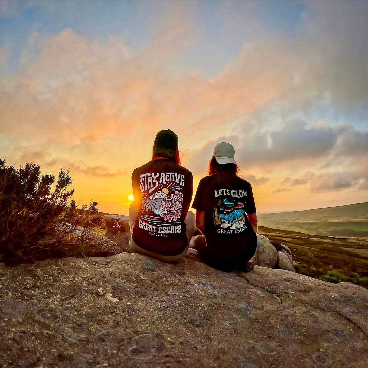 Organic Lets Glow Aurora T-Shirt