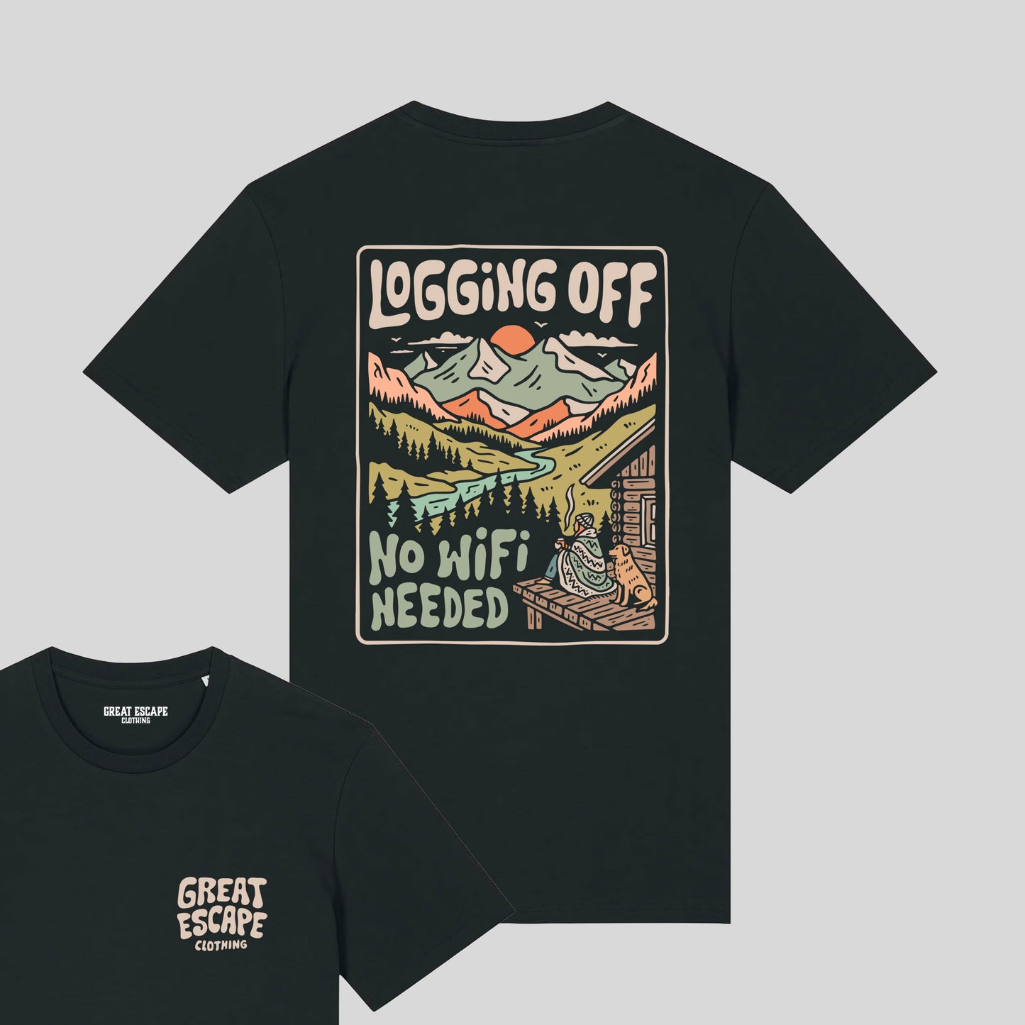 Organic NO WIFI NEEDED T-Shirt