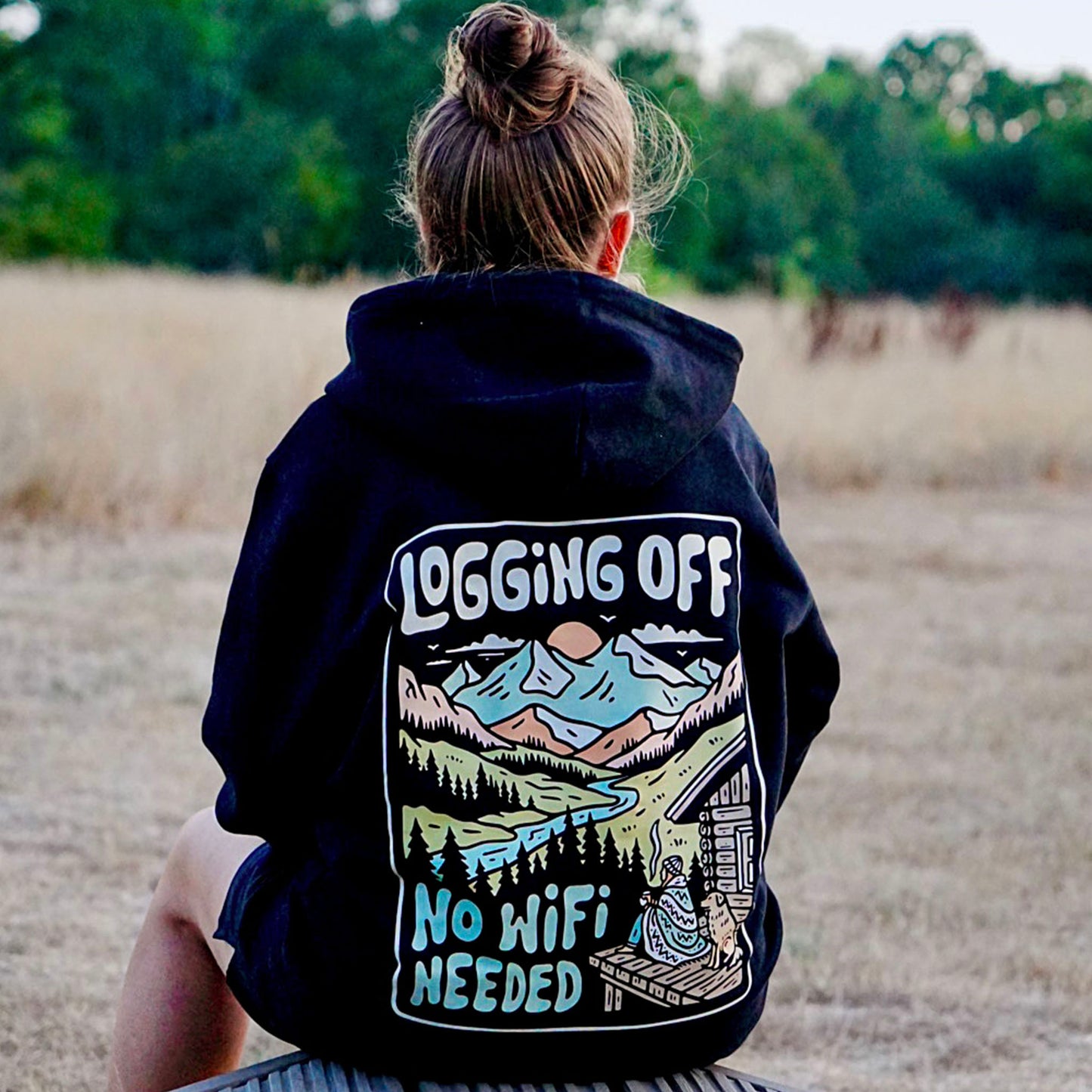Organic NO WIFI NEEDED Hoodie