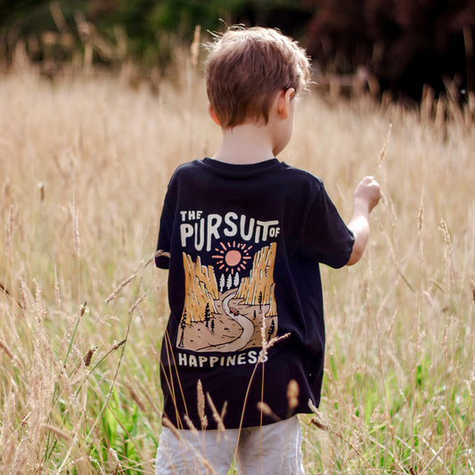 Kids Organic The Pursuit Of Happiness T-Shirt