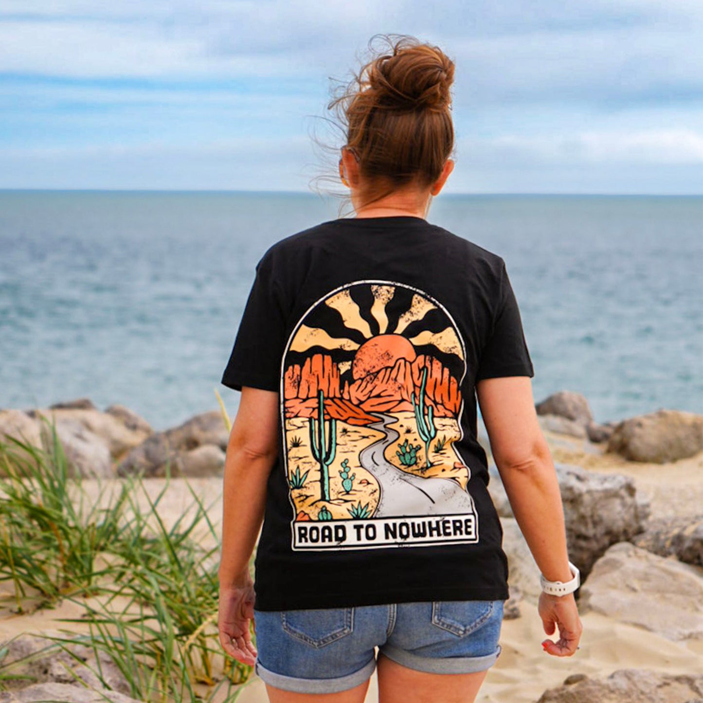 Organic ROAD TO NOWHERE T-Shirt