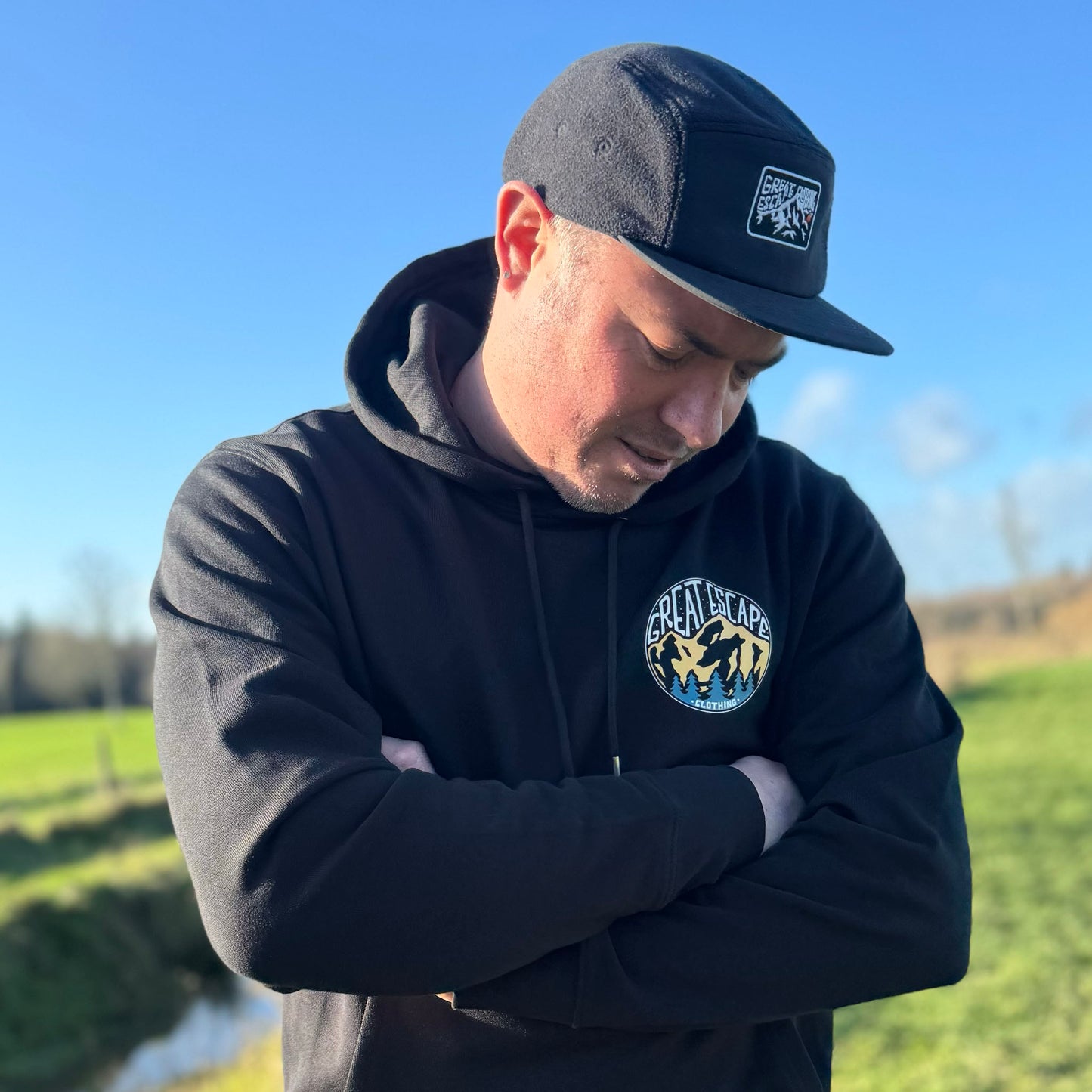 Organic ROCKY PINES Hoodie