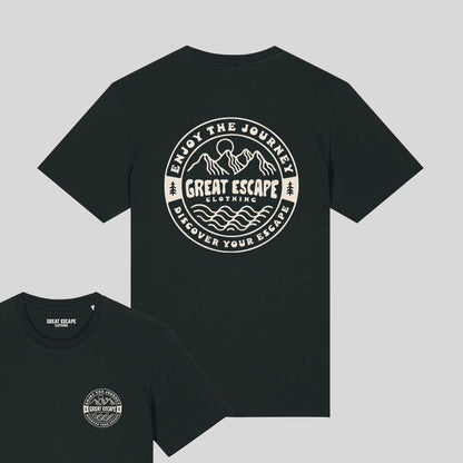 Organic GREAT ESCAPE Slogan T-Shirt