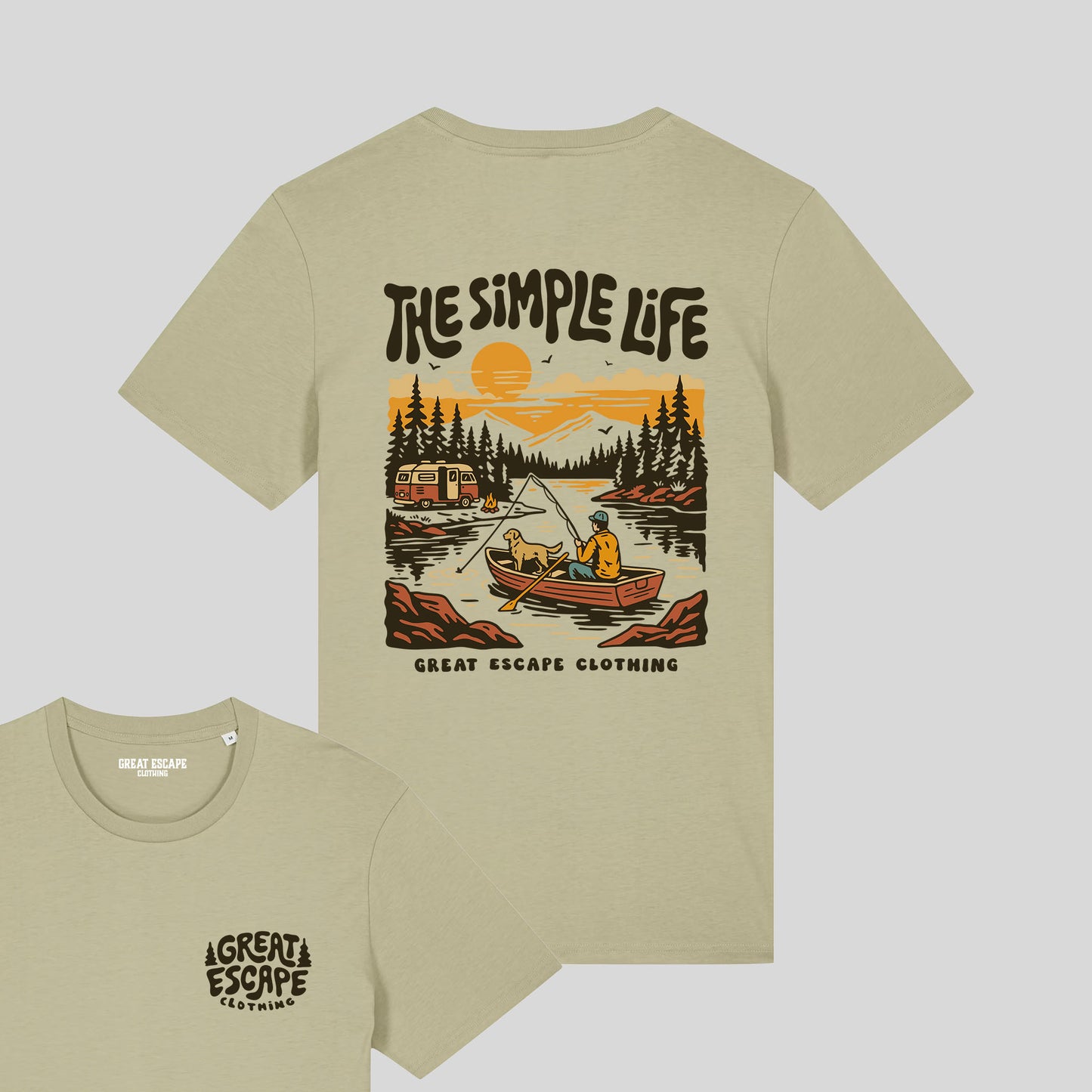 Organic THE SIMPLE LIFE T-Shirt