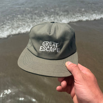 Organic Khaki GREAT ESCAPE Cap